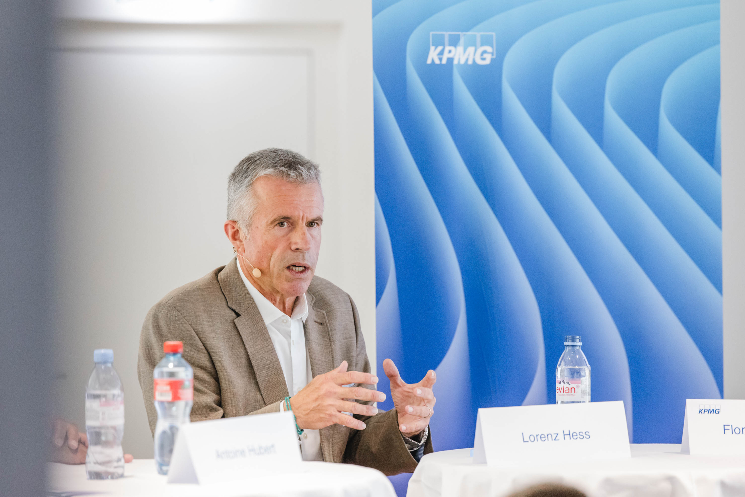 Lorenz Hess am KPMG-Event